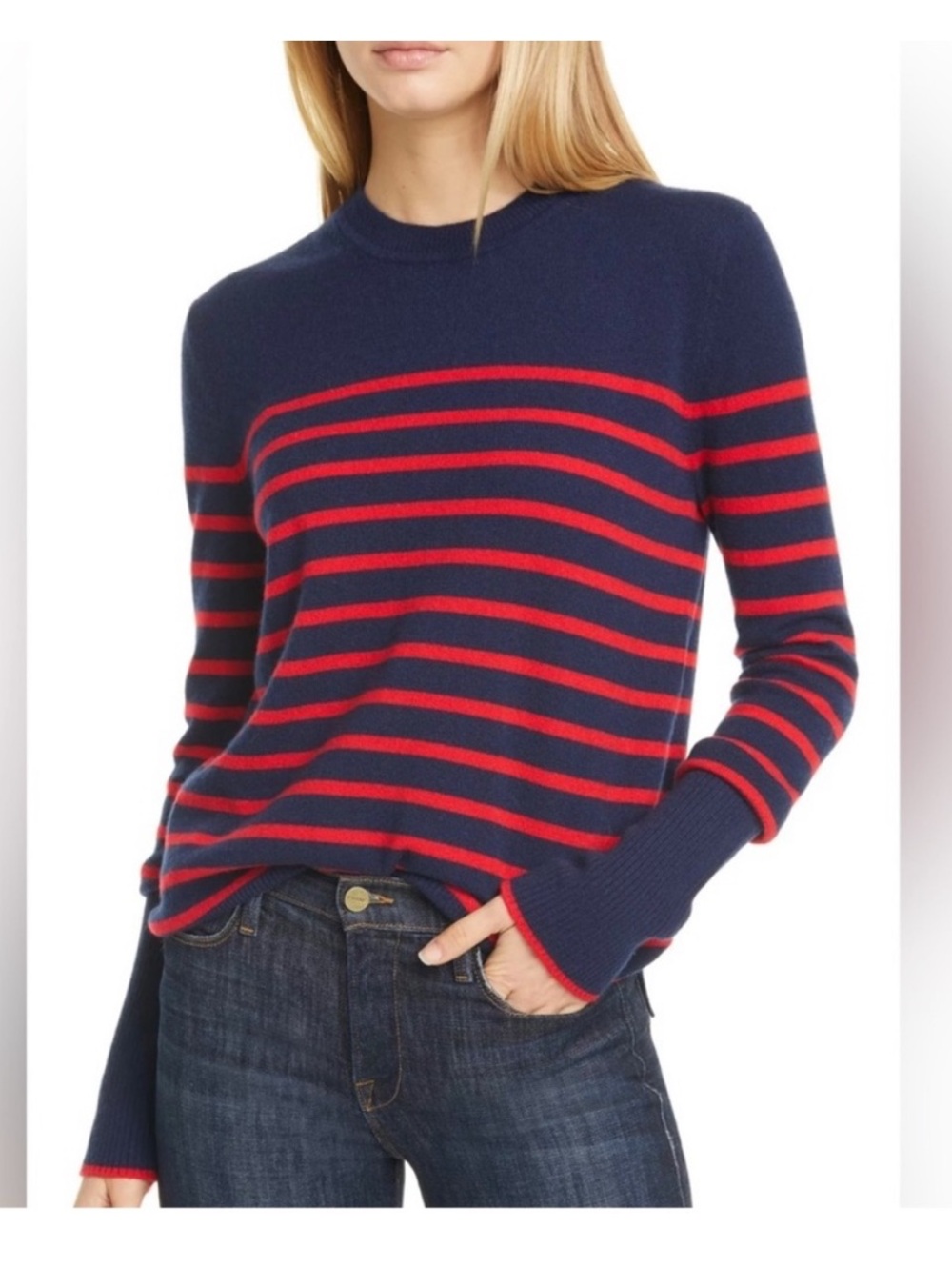 La Ligne x Target Striped Pullover Sweater Sz L-XL